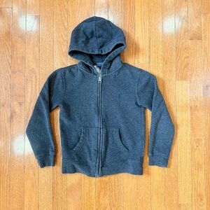Polo Ralph Lauren Boys 7 Fleece Full-Zip Hoodie Sweatshirt Hooded Fleece Jacket